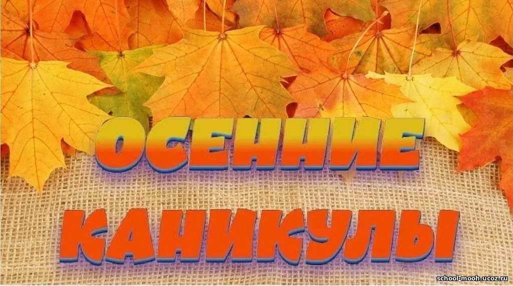 Осенние каникулы с пользой.